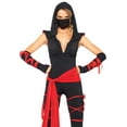 thumbnail image 1 of Leg Avenue Women’s Deadly Ninja Halloween Costume for Adults, Medium, 1 of 5