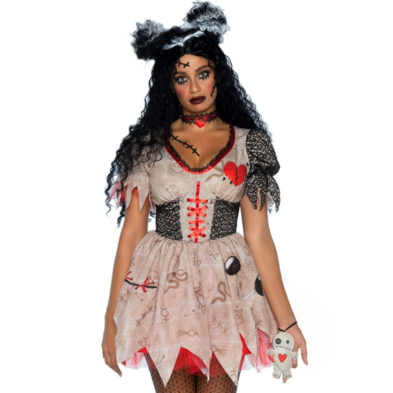 Leg Avenue Women's Deadly Voodoo Doll Halloween Costume