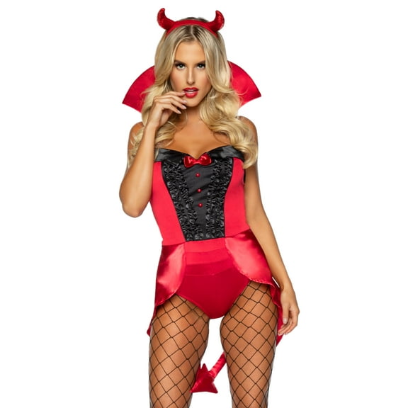 Leg Avenue Women's Devilish Darling Devil Costume