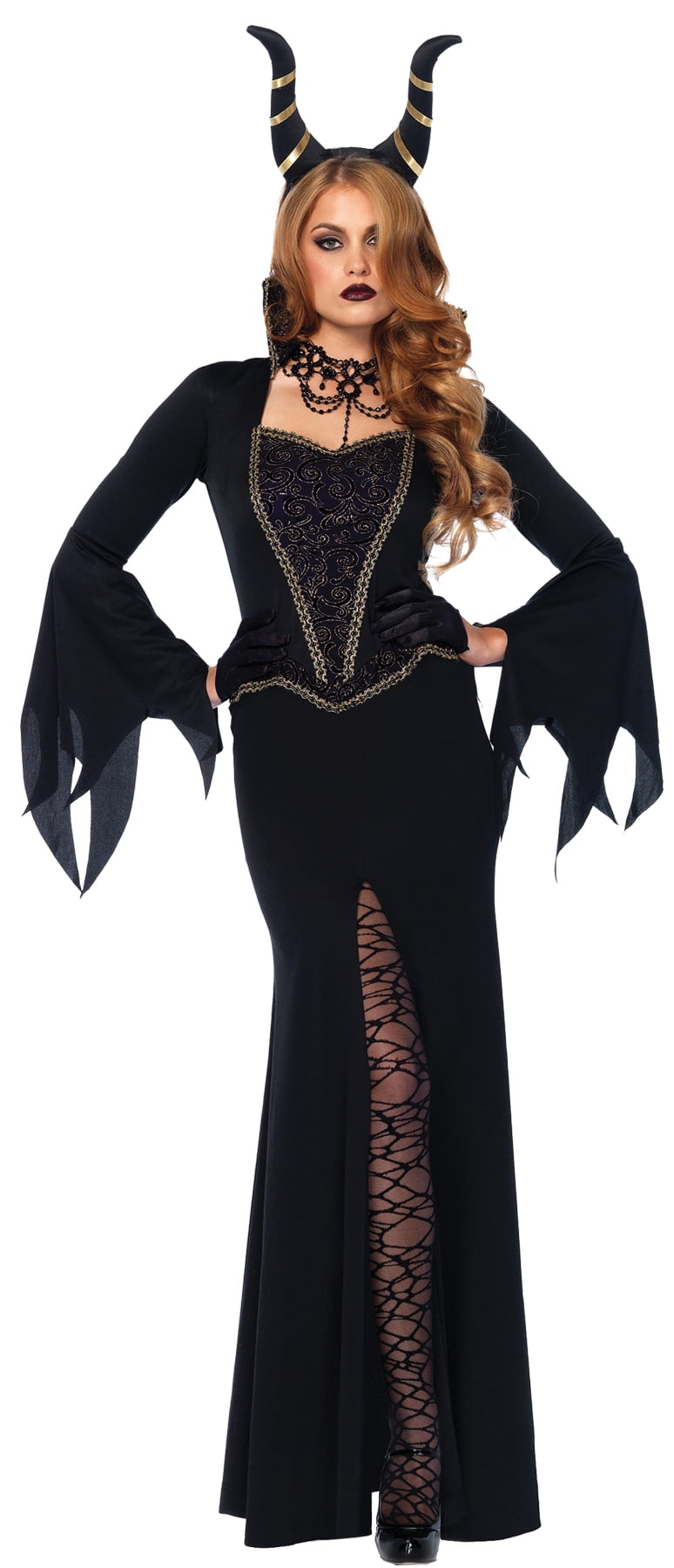 Leg Avenue Women's Evil Enchantress Villain Halloween Costume