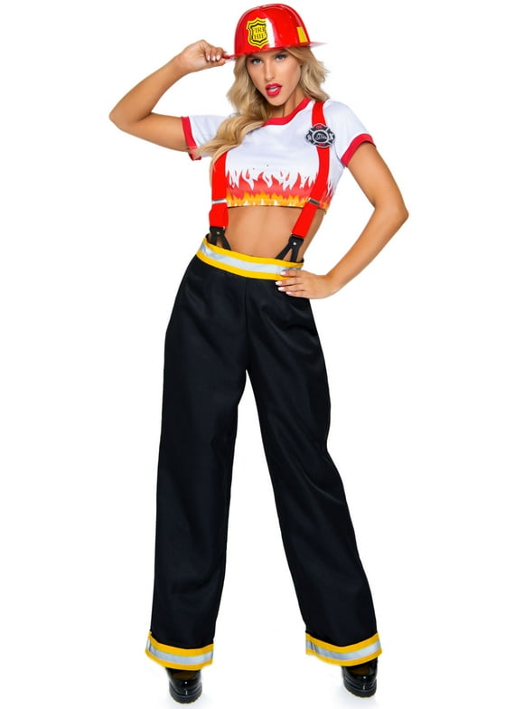 Leg Avenue Women's Five-Alarm Firefighter Costume