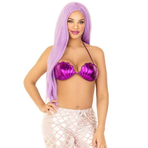 Leg Avenue Women's Mermaid Shell Bra Top