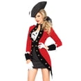 thumbnail image 1 of Leg Avenue Women's Military Rebel Red Coat Soldier Costume, 1 of 3