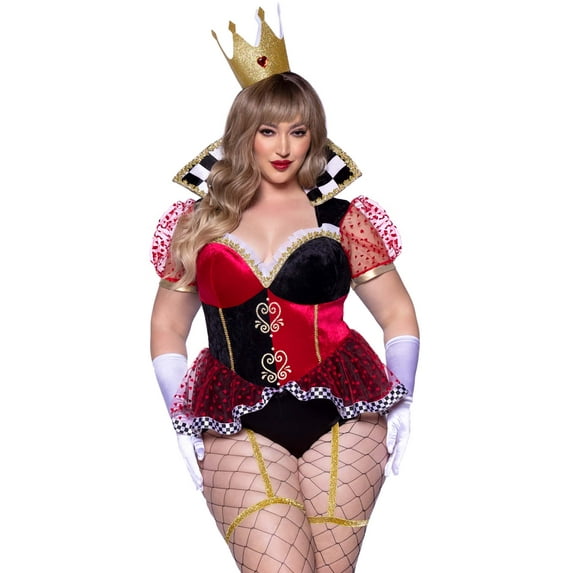 Leg Avenue Women's Plus Size Royal Queen Costume