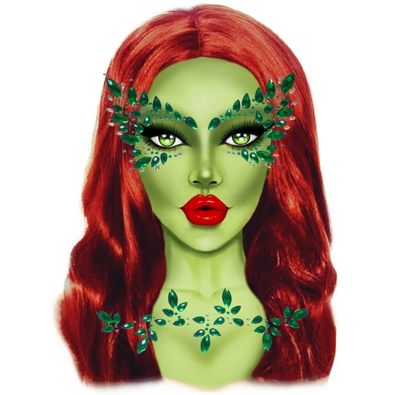 Leg Avenue Women's Poison Adhesive Face Jewels Sticker