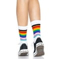 thumbnail image 1 of Leg Avenue Women's Pride Crew Socks, 1 of 5