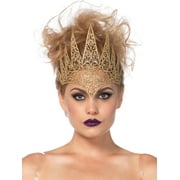 Leg Avenue Women's Royal Gold Crown Halloween Accessory
