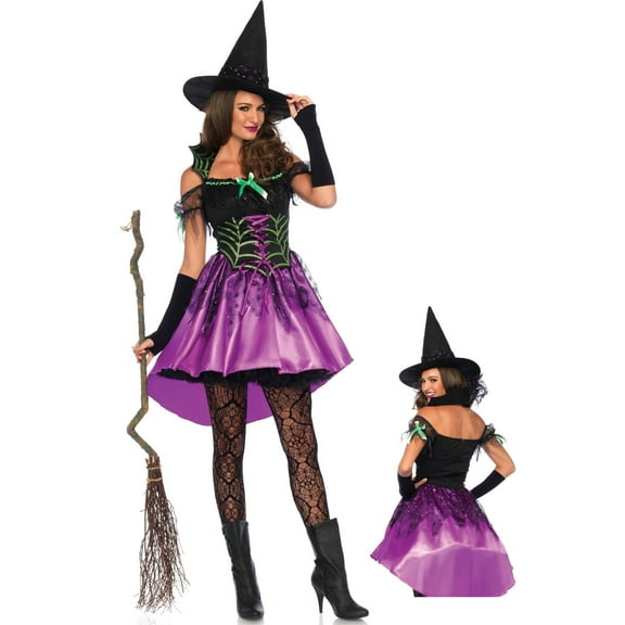 Leg Avenue Women's Spiderweb Witch Costume