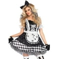 thumbnail image 1 of Leg Avenue Womens 2 PC Wonderland Alice Costume, 1 of 3