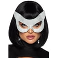 thumbnail image 1 of Leg Avenue Womens Costume Masquerade Faux Rhinestone Cat Mask, 1 of 1