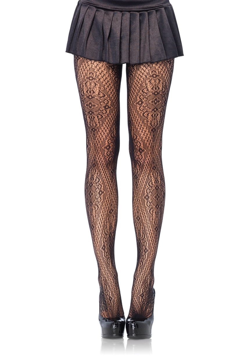 Thigh High Stockings Peacock Blue Lace Tights Silky Semi Sheer Stocking for  Women Girls