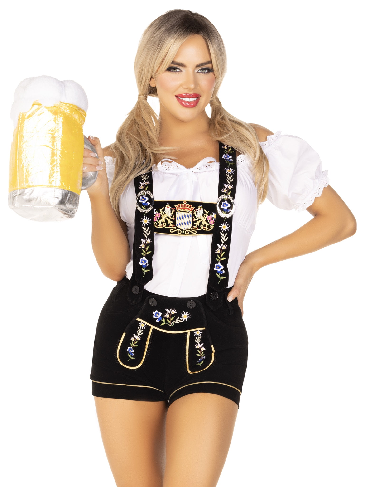 Adult Women's Lady Lederhosen Costume