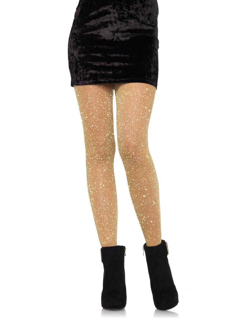 Leg Avenue, Women's Shimmer Tights, One Size, Gold - Walmart.com Leg Avenue, Women's Shimmer Tights, One Size, Gold - Walmart.com