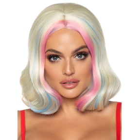 Leg Avenue Womens Wavy Harley Bob Wig