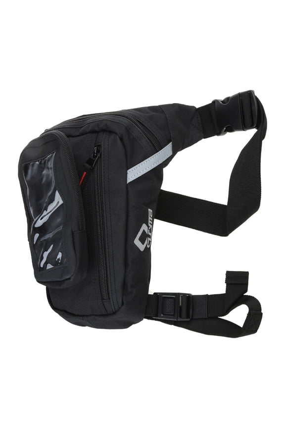 Leg Bag for Men Women Thigh Outdoor Motorcycles Riding Hiking Waist Pack Travel Bag, Black