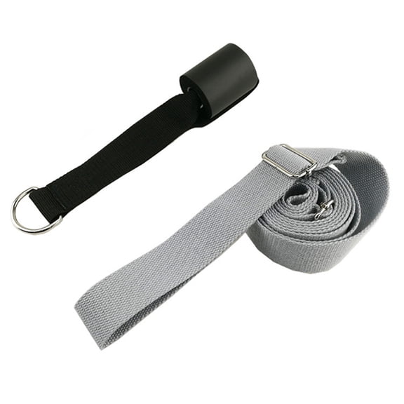 Leg Ballet Yoga Stretcher, Door Attachment Get More Flexible, Flexibility & Stretching Leg Straps - grey