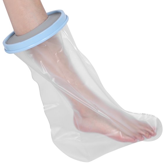 Leg Cast Cover,43cm Kids Leg Cast Cover For Shower Bath Waterproof Cast Protector For Child Wound Foot Ankle,Waterproof Cast Protector