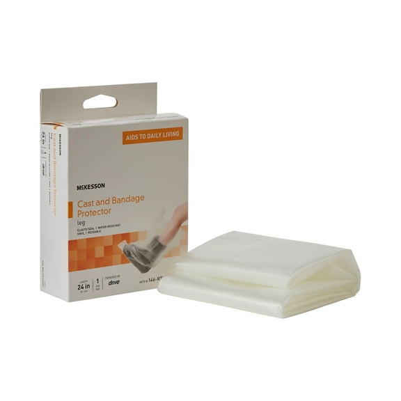 McKesson Leg Cast and Bandage Protector, Polyvinyl - One Size Fits Most, 1 Ct