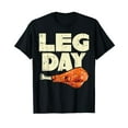 thumbnail image 1 of Leg Day Turkey Funny Thanksgiving Workout Men Women Kids T-Shirt, 1 of 5