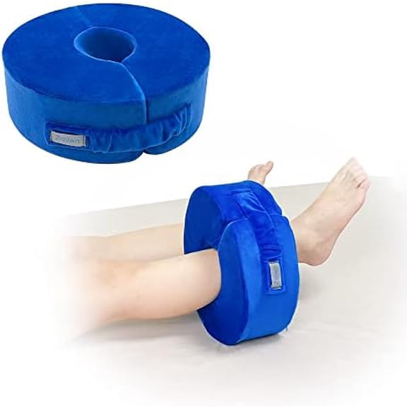 Leg Elevation Pillow Foot Ankle Elevation Leg Support Pillow to Elevate Foot Wedge Pillow Post Surgery Leg Elevator Cushion Heel Protectors for Pressure Sores Ulcer Leg Rest Pillow - Large, 1 PCS