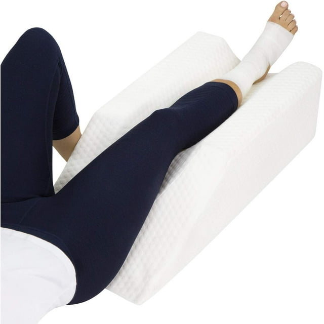 Leg Elevation Pillow Leg Wedge for Knee, Swelling, Elevation, After