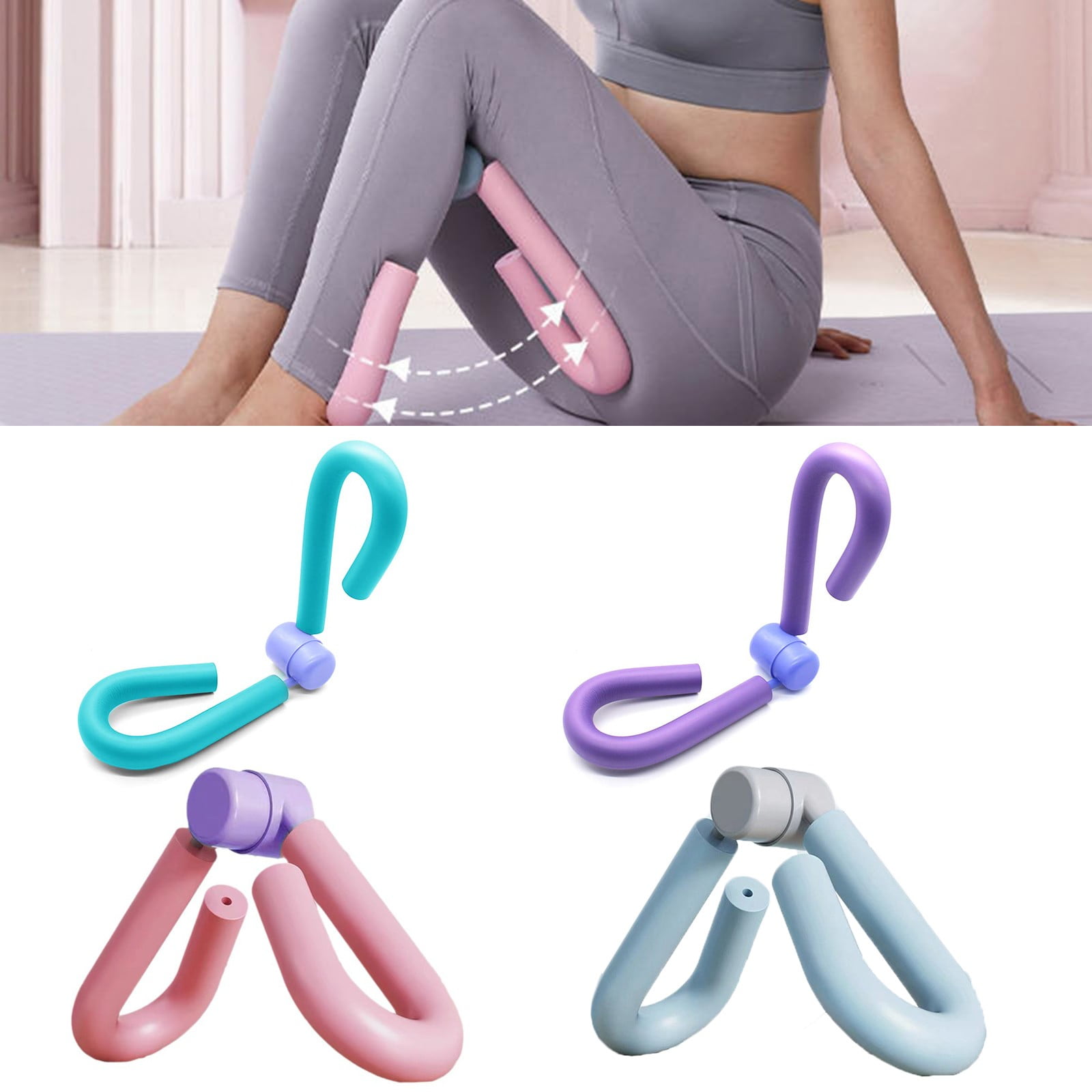 Leg Exercise Equipment, Home Gym Sports Thigh Master Leg Arm Exerciser ...