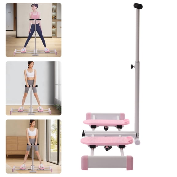 Leg Exercise Equipment for Home Workout, Pelvic Floor Muscle Trainer for Women, Thigh Toner Fitness Tool with Adjustable Height 32.7-38.6 inch, 220 lbs Capacity Foldable Yoga Accessory