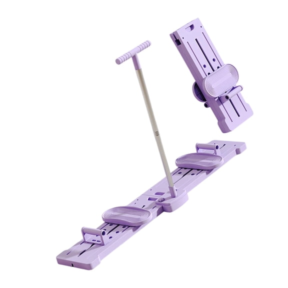 Leg Exercise Machine Foldable Ski Trainer Adjustable Fitness Equipment for Full Body Workout Fitness Easy to Use