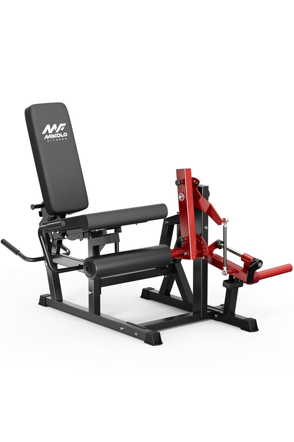 NOVA™ Leg Extension and Curl Machine, Adjustable Leg Curl Machine for Home Gym, Seated Leg Extension and Lying Leg URL Machine with 1:1 Resistance System