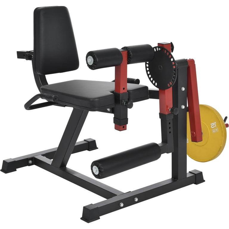 Leg Extension Curl Machine Exercises Strength Standard Bench with Adjustable Preacher Curl for Home Gym Walmart