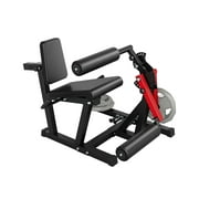 Leg Extension and Curl Machine for Home Gym, 700LB Adjustable Leg Curl Machine for Lower Body Workouts, Seated Leg Workout Equipment Compatible with 1 and 2 Weight Plates