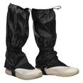 thumbnail image 1 of Leg Gaiters, Snow Gaiters for Hiking Waterproof Snow Boot Guards for Snowshoeing Hiking, 18" & Black, 1 of 7