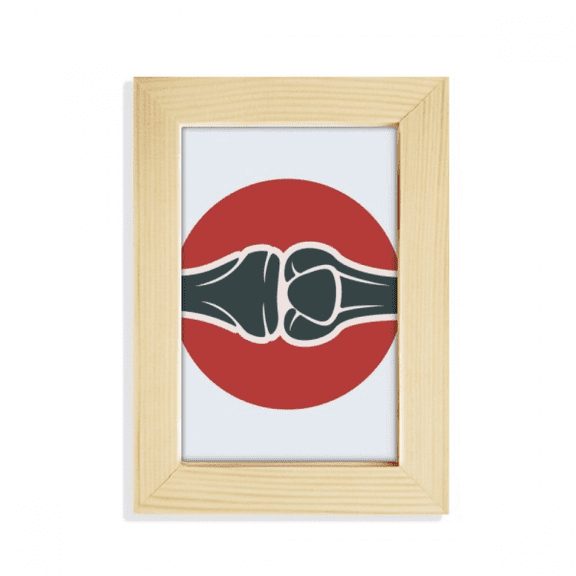 Leg Joints Human Body Illustration Desktop Display Photo Frame Picture Art Painting 5x7 inch
