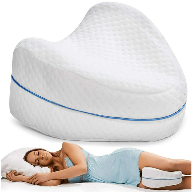 Leg & Knee Foam Support Pillow for Back, Hips, Knees 