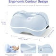 Leg & Knee Pillow for Side Sleepers Smooth Spine Alignment Pillow