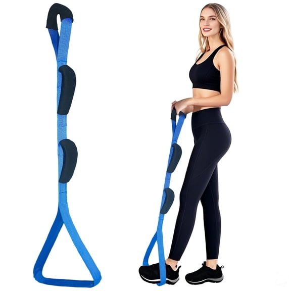 Leg Lifter for After Hip Replacement & Knee Surgery Recovery - Rigid Leg Lifter with Large Foot Loop, Elderly Mobility Aid, Post-Surgery Assist Device