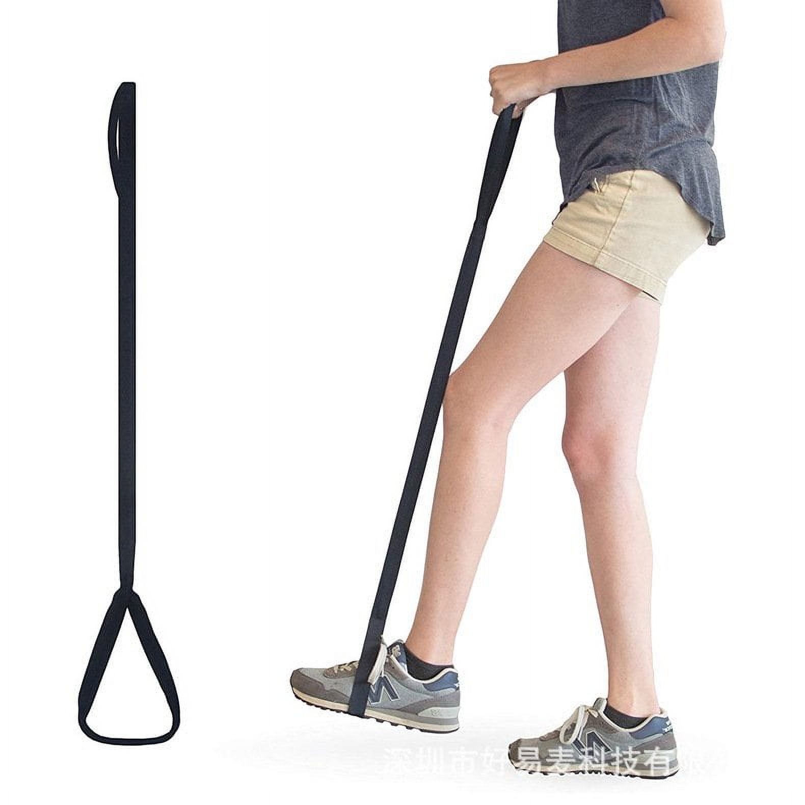 Leg Lifter Strap, Rigid Foot Loop, Mobility Aid for Hip & Knee