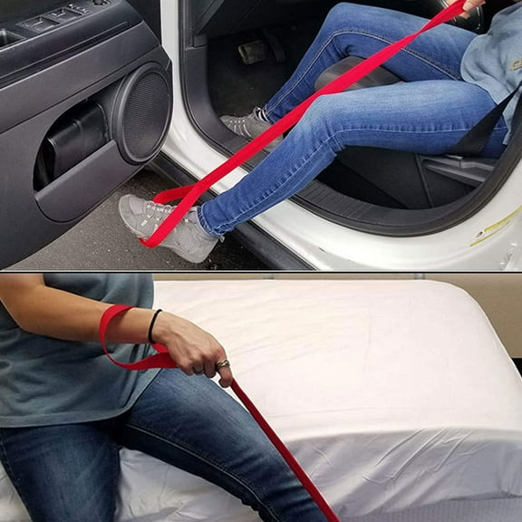 Leg Lifting Strap, Wear Resistant Leg Lifting Device Thick Fabric  For Legs Injury For Leg Cast For Disability