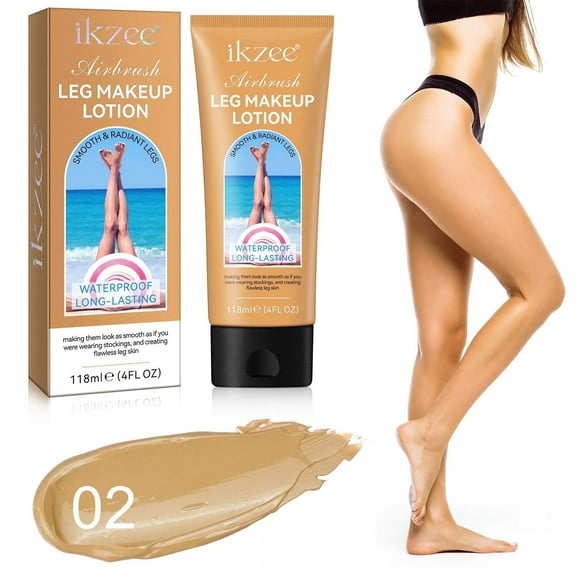 Leg Makeup Waterproof No Transfer,Long - Lasting,Flawless Coverage,Creates Flawless Leg Skin (02 Medium Golw)