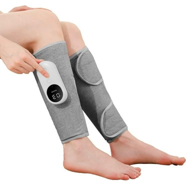 Leg Massager for Circulation Air Compression Calf Massager with 3 Modes 3 Intensities and 3 Heating Modes Rechargeable Cordless Leg Massager with Heat and Compression for Pain Relief