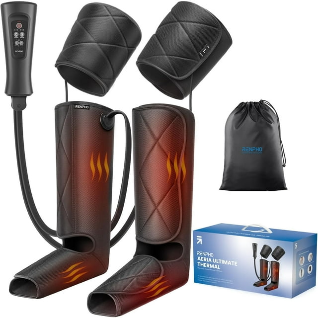 Leg Massager with Heat for Circulation, FSA HSA Eligible Air