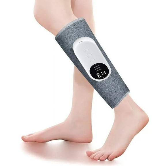 Leg Massager,Leg Compression Massager for Circulation,3 Modes and 3 intensities of Leg Massager with Heat and air Compression for Tired and Tense Legs