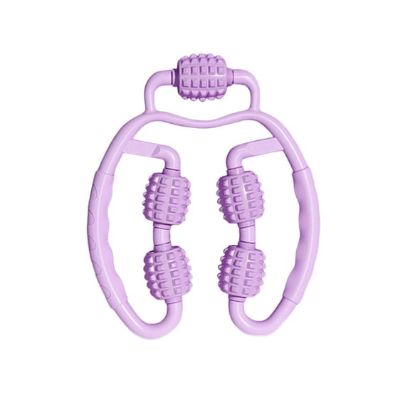 Leg Massager Roller Clamp Handheld 360 All Round Muscle Relaxation Tool for Calf Yoga Fitness Sports Recovery