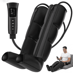 Naipo Air Compression Leg Massager, Full Leg Recovery System Massager Boots for Muscles Relief and Blood Circulation, Gift for Mom Dad