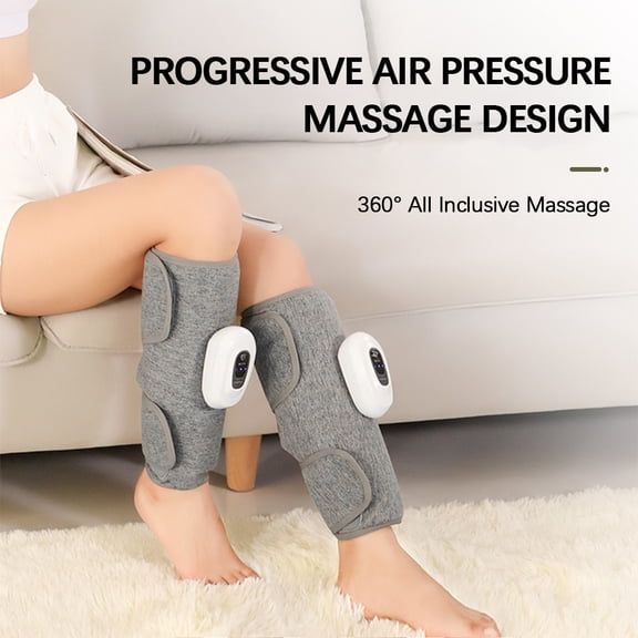 Leg Massager for Circulation & Relaxation - Calf Massager with 3 Modes, 15min Auto Off, Air Pressure Massage for Muscle Relief & Comfort, 2pcs
