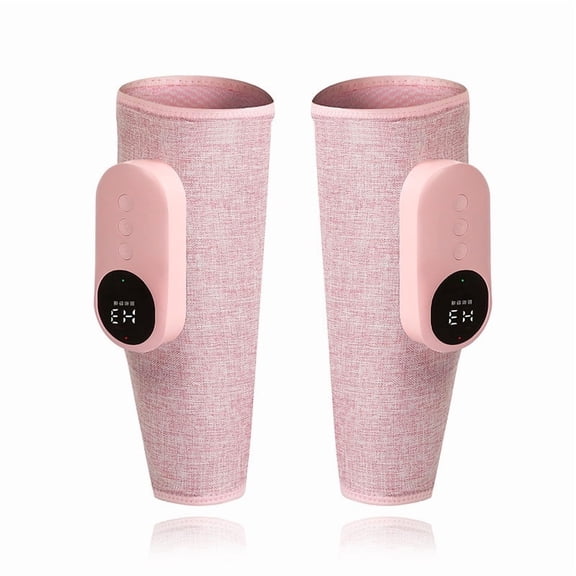 Leg Massager with Air Compression & Heat, 3 Modes, Portable Calf Massager for Circulation & Pain Relief