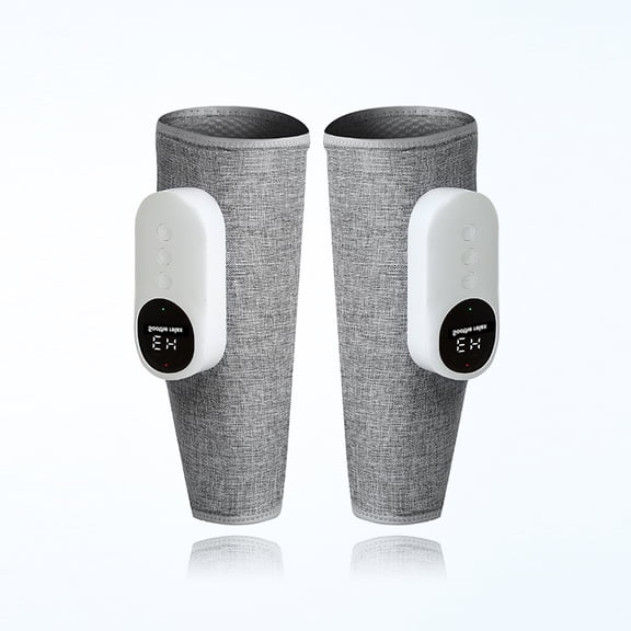 Leg Massager with Air Compression & Heat, 3 Modes, Portable Calf Massager for Circulation & Pain Relief