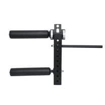 Leg Muscle Group Trainer with 18mm Hole Fit, Adjustable Squat Rack Mounted Machine for Glutes, Quads, and Hamstring Development