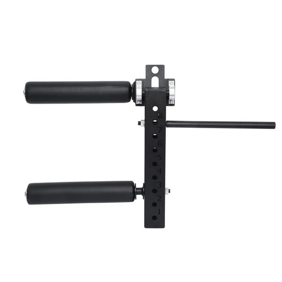 Leg Muscle Group Trainer with 26mm Hole Fit, Adjustable Squat Rack Mounted Machine for Glutes, Quads, and Hamstring Development