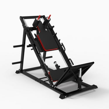 Leg Press Hack Squat Machine, Professional Adjustable Leg Press Machine, Specialty Hack Squat Machine for Full Lower Body Workout